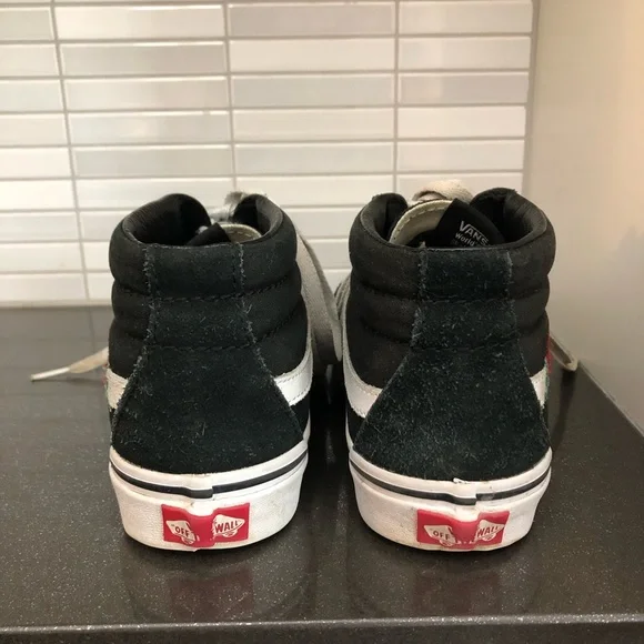 🥳HOST PICK🥳 Vans suede unisex floral high tops - Picture 4 of 10